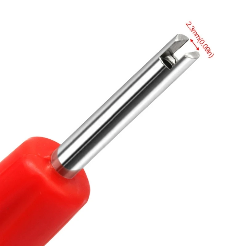 カーエアコンタイヤバルブコア除去ツールレンチスパナドライバーA6HB