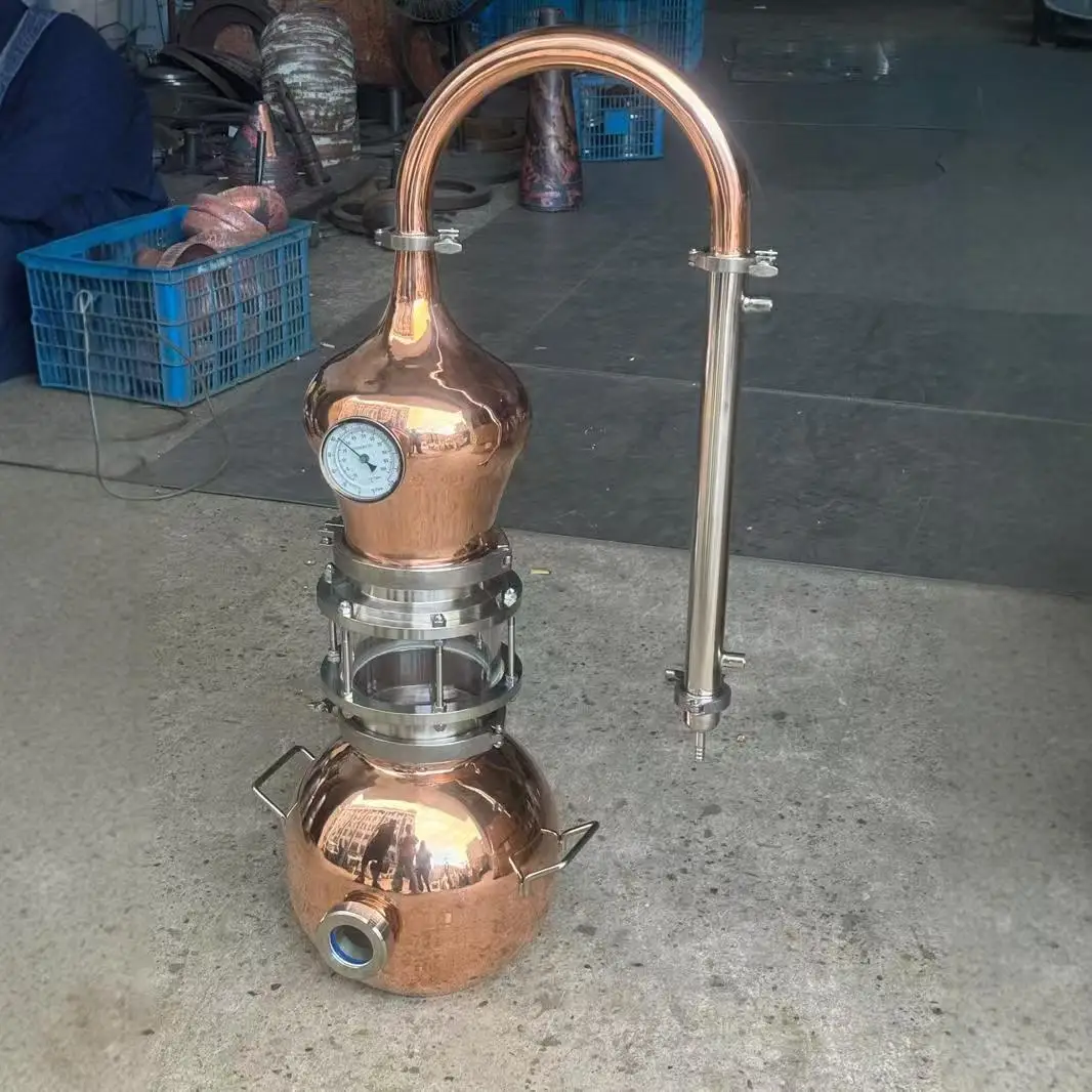Distillery  Gourd Copper Distilled Brandy  Hydrosol  Laboratory Liquor Whiskey  Distillation  Essential  Oil  Distillers