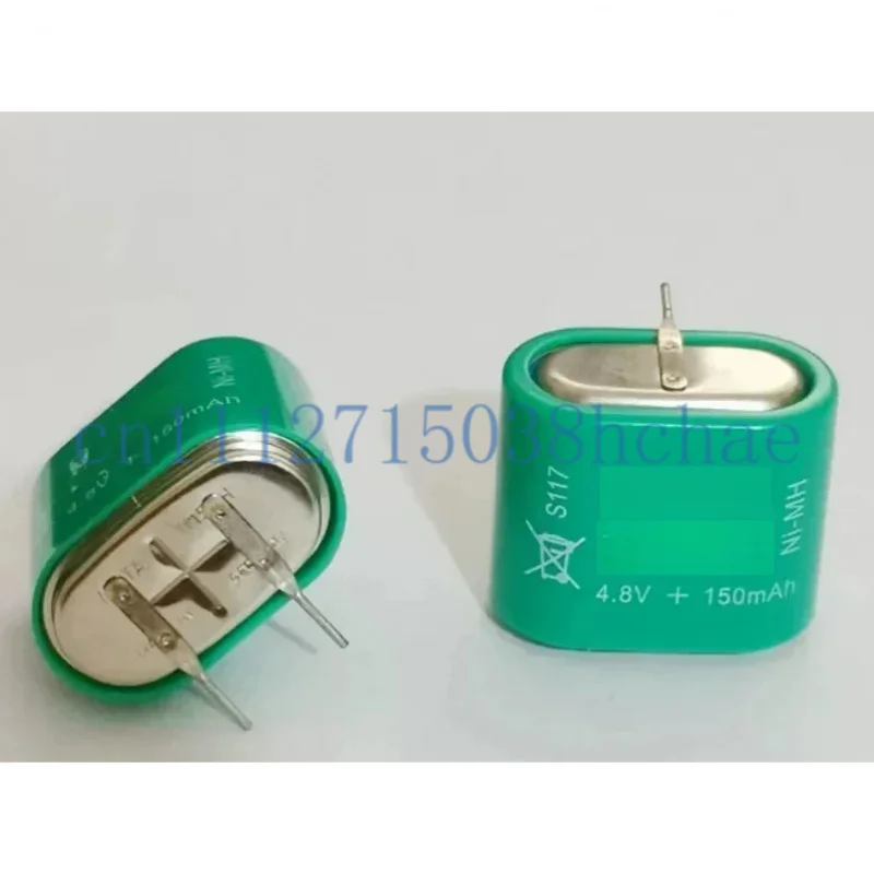 For Varta 4.8V 4/V150H Nickel-Metal Hydride Rechargeable Button Battery PCB Pin Terminal 150mAh