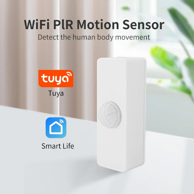 Tuya WiFi Smart PIR مستشعر الوجود المنزلي الذكي للتحكم عن بعد Dom يدعم Alexa وGoogle Home Assistant