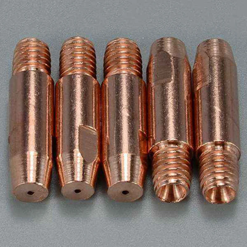 SEWS-35Pcs 24KD Welding Torch Consumable 1.0Mm MIG Torch Gas Nozzle Tip Holder Gas Diffuser For MIG  Welding Machine