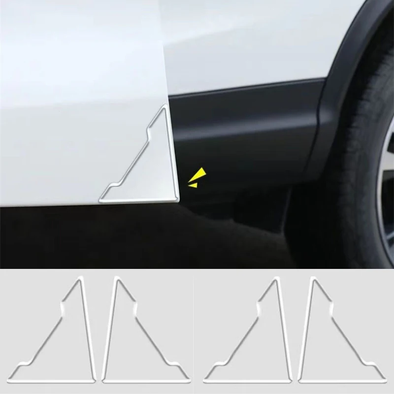 

Universal Car Door Corner Anti-collision Covers Transparent Silicone Protector Anti-Scratch Stickers Door Protection Cover