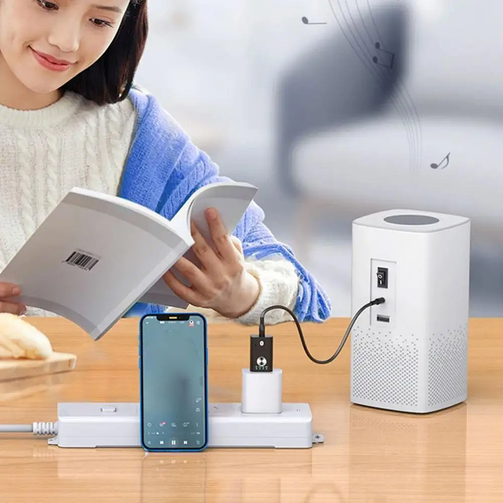 

4-в-1 Bluetooth-приемник, аудиоадаптер, Автомобильный приемник, беспроводной динамик, приемник, ПК-передатчик, внешняя звуковая карта, универсальный