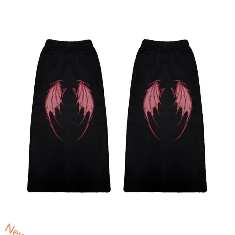 

Women Flared Leg Warmers Harajuku Punk Knee Highs Leg Socks Fashion Leg Cover