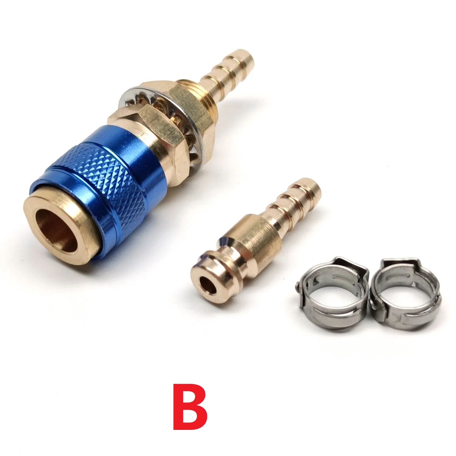 Fit ID 5mm OD 8mm Hose Pipe Male Female Water Cooled Gas Adapter Quick Connector 501D WP-18 TIG MIG Welder Welding Torch Plug