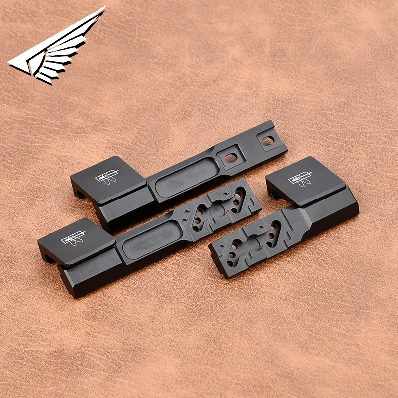 

Airsoft WeaponLight Offset Mount for Surefire M300 M600 M300V Tactical Scout Flashlight on 20mm Picatinny Rail Mlok