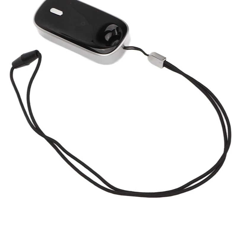 

Носимый перезаряжаемый мини-очиститель воздуха с низким уровнем шума, черный + серебристыйJAS