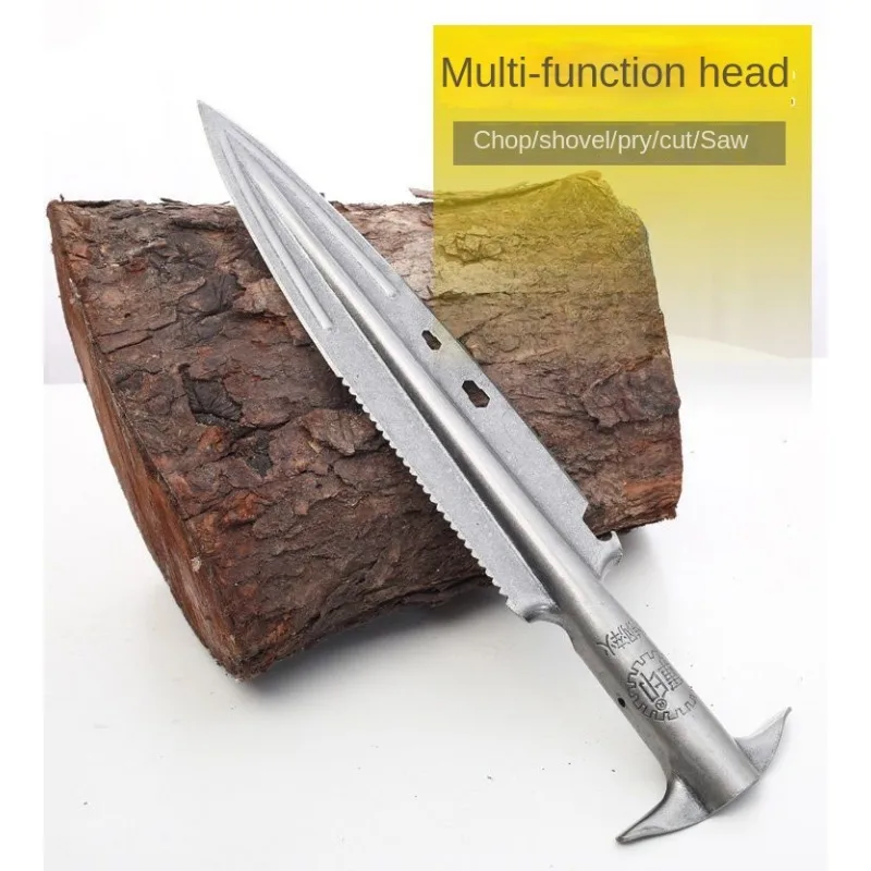 

Spear Head Manganese Steel Zulu Head Red Cherry Gun Overlord Gun Outdoor Multifunctional Tool