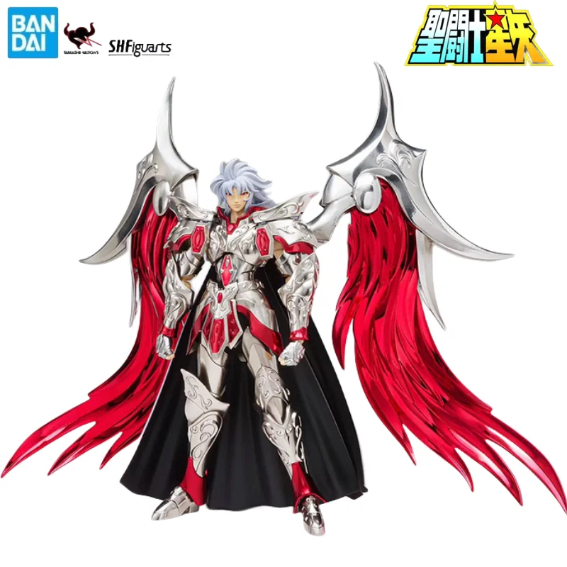 

In Stock Bandai Saint Cloth Myth Ex Gemini Silver God Of War Sword Ares Metal Movable Doll Toy Gift For Children