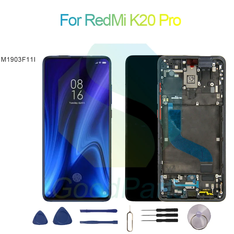 For RedMi K20 Pro Screen Display Replacement 2340*1080 M1903F11I For RedMi K20 Pro LCD Touch Digitizer