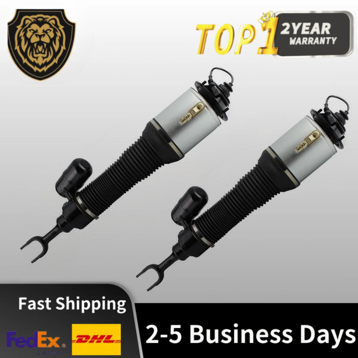 

2X Front Left Right Air Suspension Shock Struts for VW Phaeton V8 W12 4.2L 6.0L 2002-2016 3D0616040 3D0616040AD