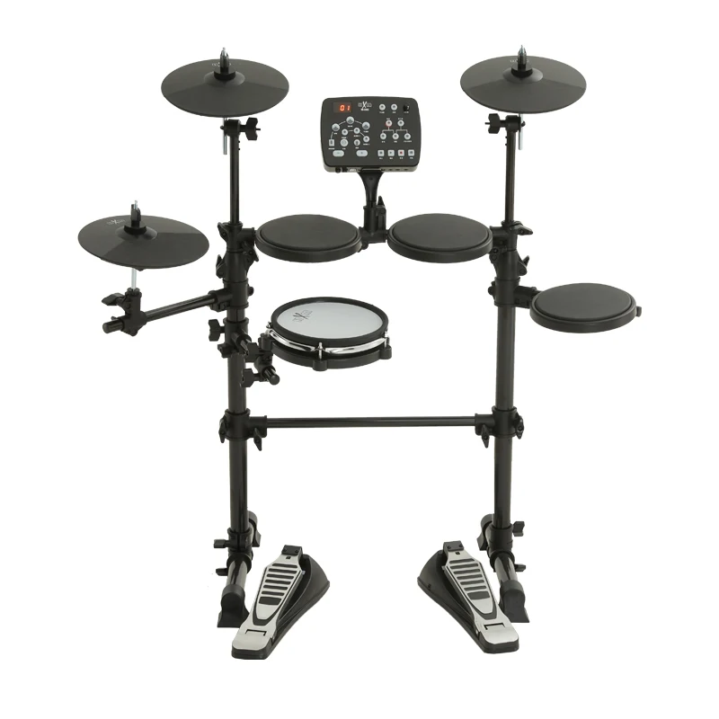 HD-006LX Popular Percussion Instruments Entry Level 7-piece Kit Electronic Drum Set Drum Electric Drum Set Professional