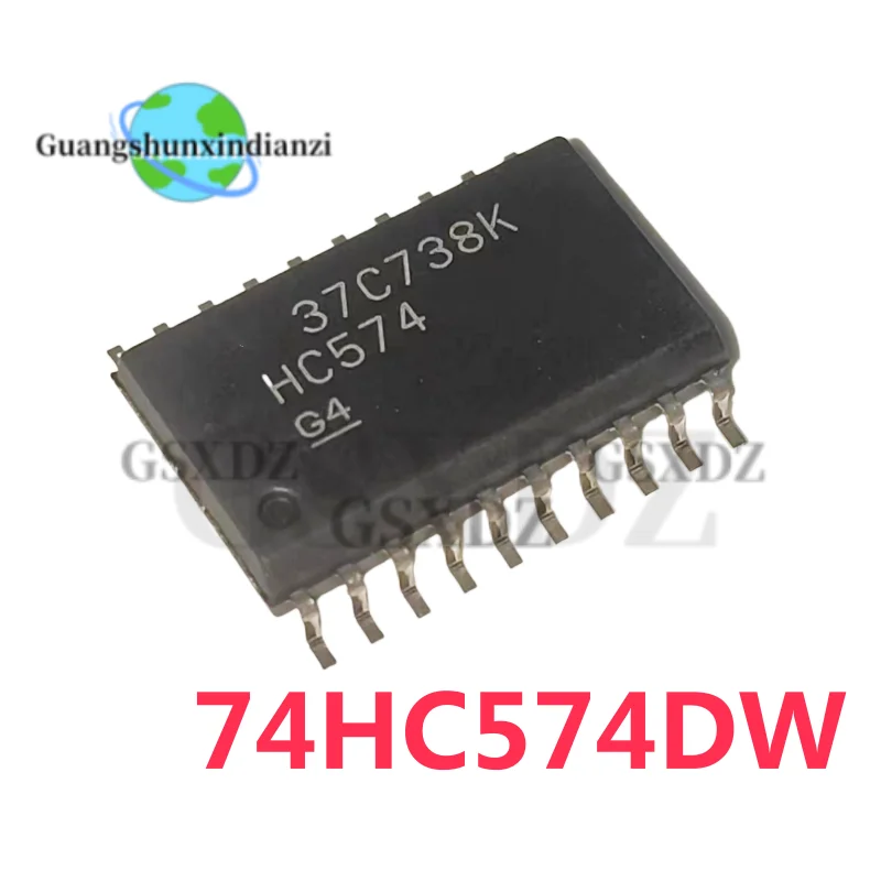 10PCS/Lot SN74HC574DWR HC574 SOP-20 、SN74HC574PWR TSSOP-20 、SN74HC573APWR HC573A New original D-type trigger chip