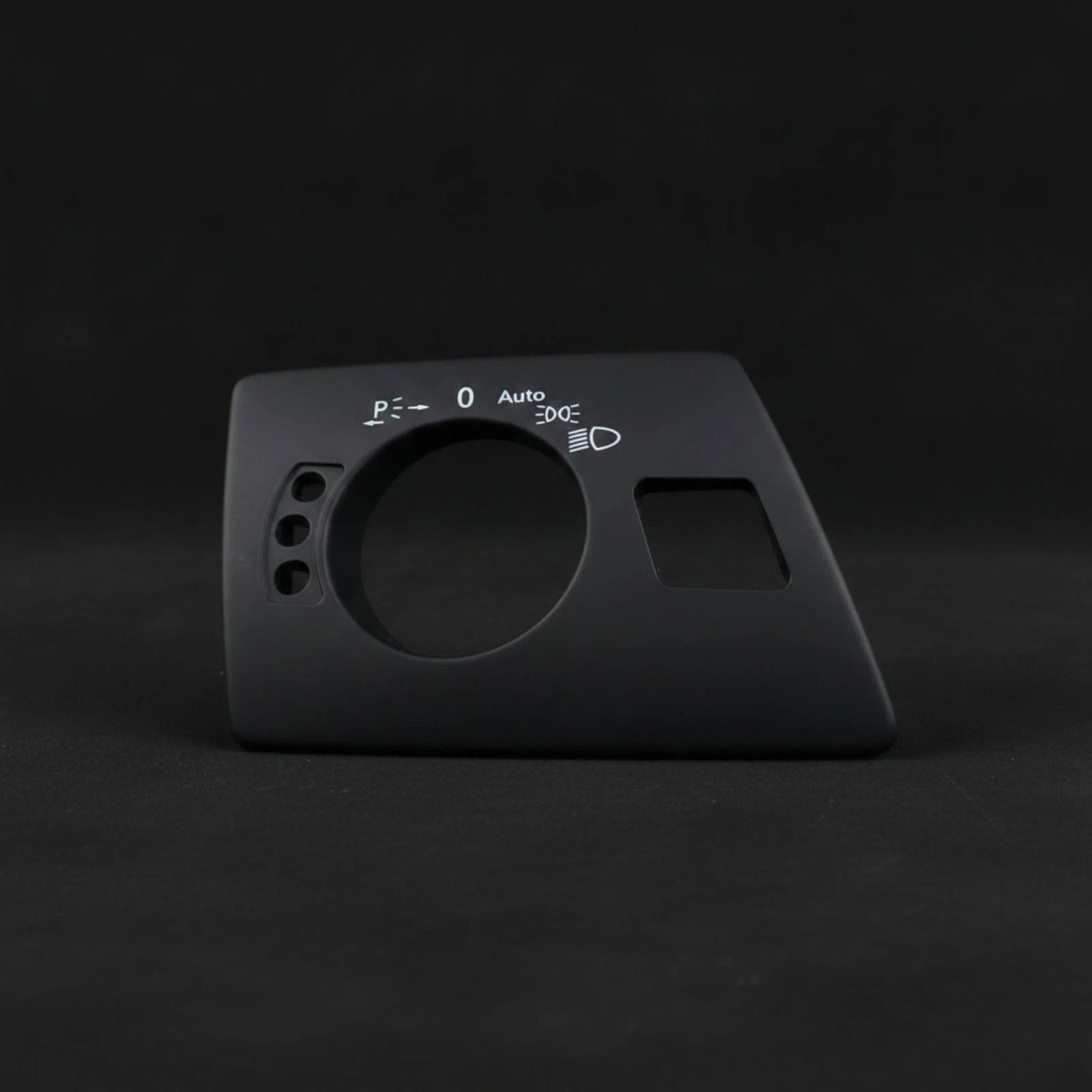 Headlight Switch Cover Plate with Printed White Markings Replacement Part Dashboard Trim for Luxury CL W215 2000-2006