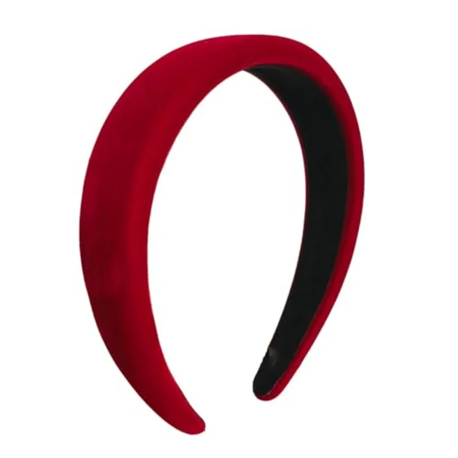 

Velvet Padded Headbands for Women Soft Christmas Thick headbands Fashion Non slip Comfortable Head Bands for Women and girls ha