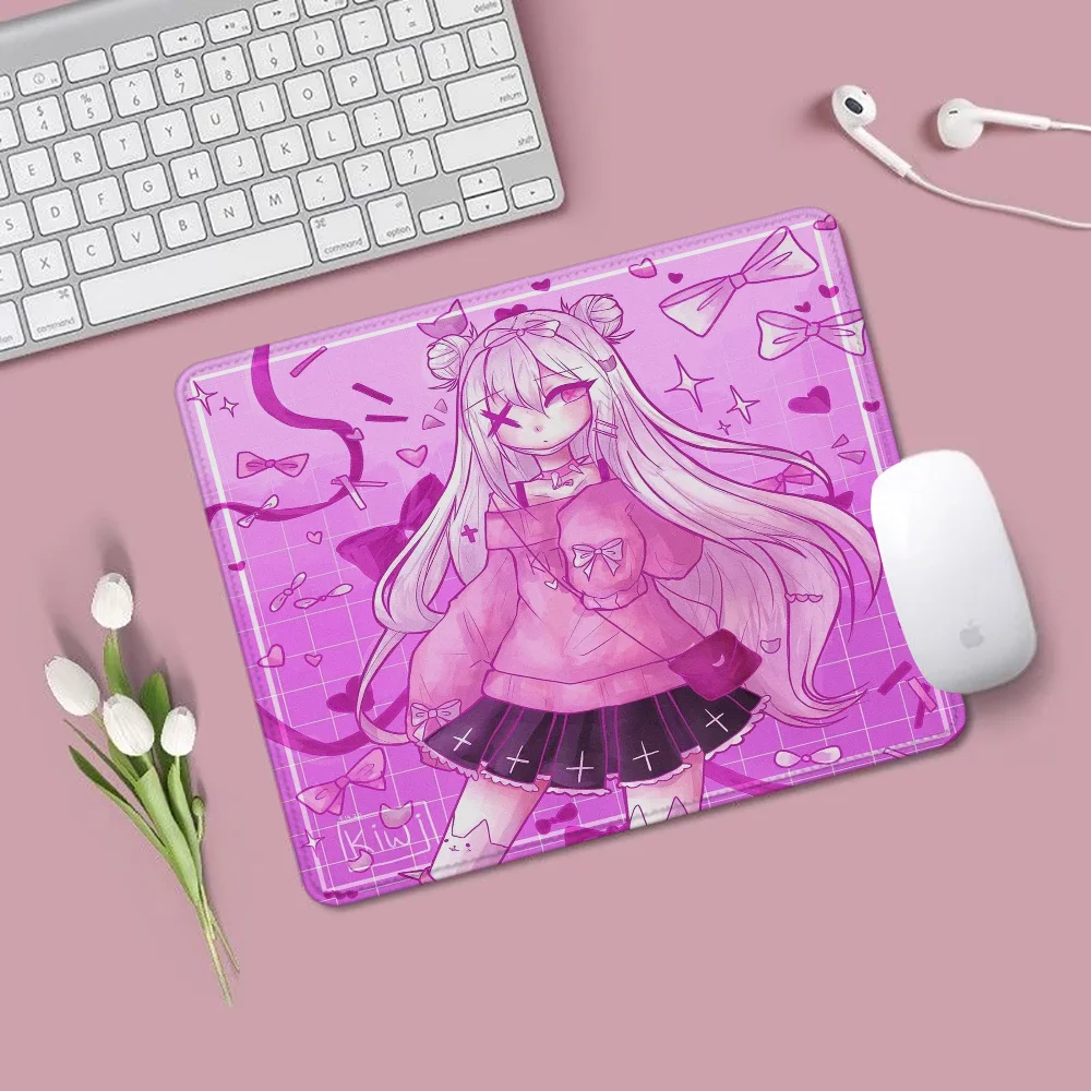 Cute Mouse Pad Small Geoxor Moneko Desk Accessories Office Rug Mousepad Gamer Gaming Mats Offices Mat Anime Gadgets Computer