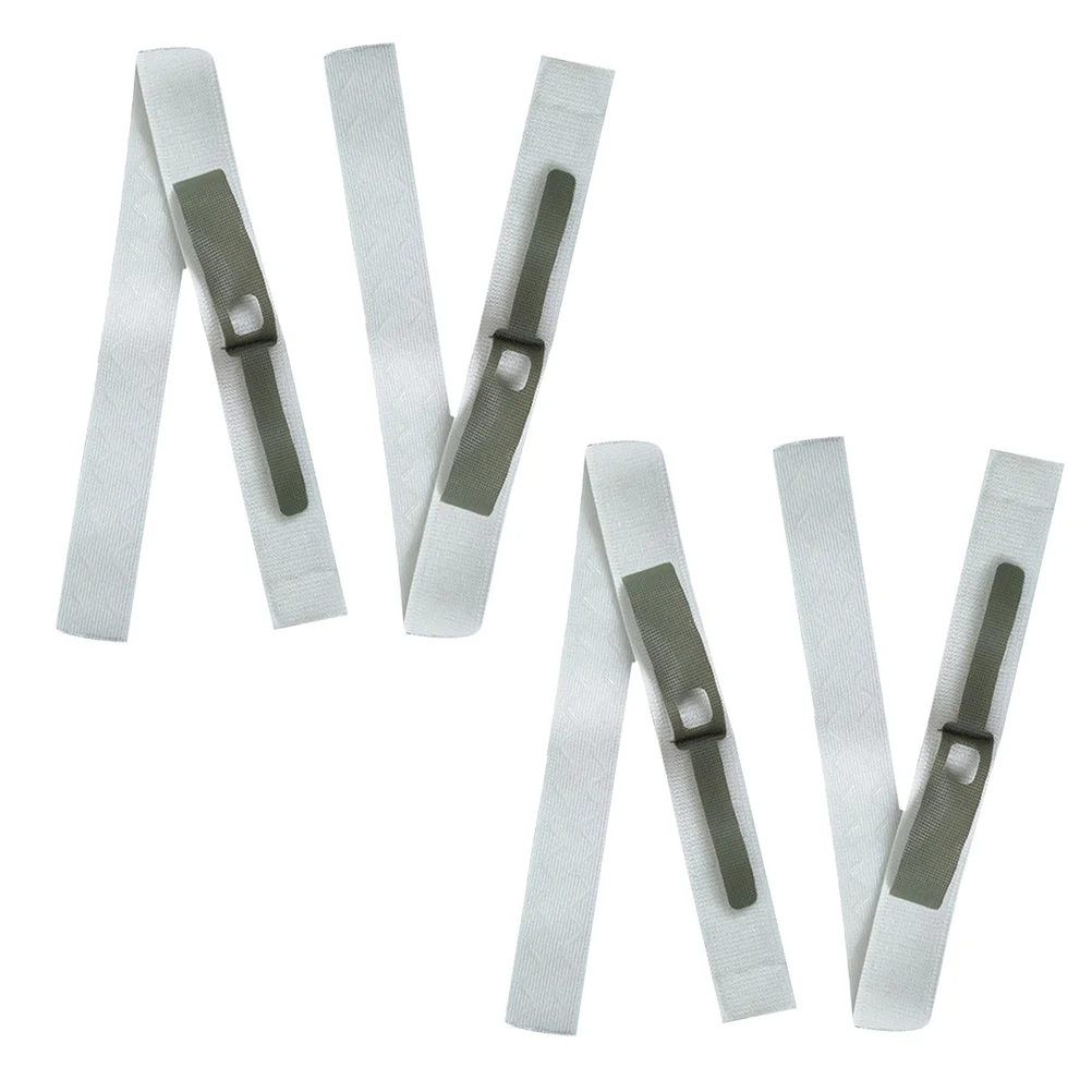 

4 шт., фиксирующий ремень для катетера, регулируемый ремешок на ногу для держателя мешка для мочи, легкая прочная мягкая петля с застежкой, удобная одежда для здоровья