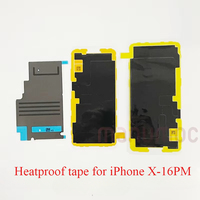 10pcs Heatproof Sticker Adhesive Tape For iPhone X XS XR 11 12 Mini 13 Pro Max 14 15 Plus Insulation Heat Sink Dissipation