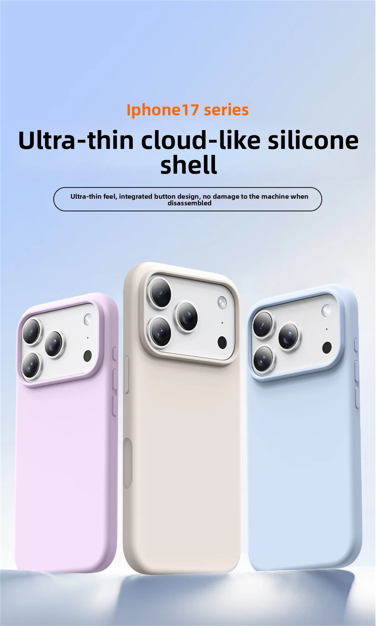 Flüssig-Silikon-Handyhülle für iPhone 18 17 Pro Max Weiche Schutzhülle für iPhone 16E 16 15 14 13 Pro Max Stoßfeste Hülle – Detail 1