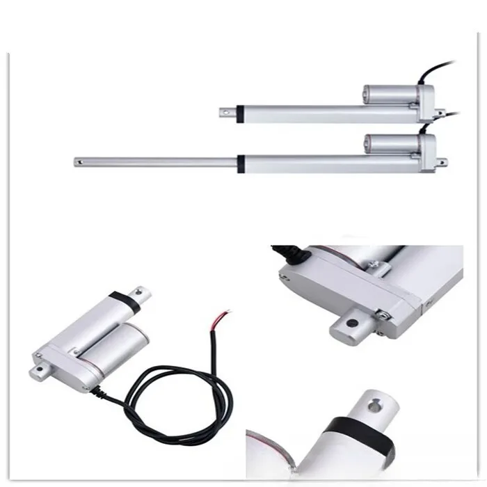 

200mm/250mm Stroke Electric Push Rod - 12V/24V Linear Actuator for Automated Machinery
