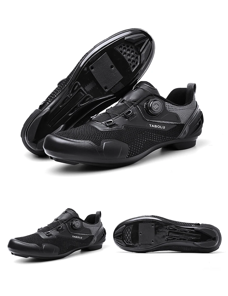 Professionelle MTB Mountainbike-Schuhe für Herren, Atmungsaktive SPD-Rennradschuhe, Damen SPD-Klickschuhe für Radsport – Detail 2