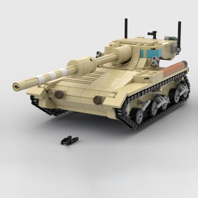 Beliebte Spiel Modell MOC Bausteine Moderne Militärische Tanks Modulare Technologie Montieren Kinder Spielzeug Anzug Geschenke Urlaub
