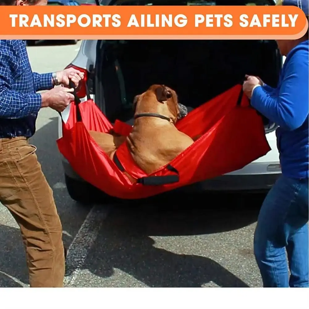 

Waterproof Pet Transport Stretcher Foldable 6 Handles Emergency Backpack Wear-resistant Comfortable Dog Carrier Stretcher