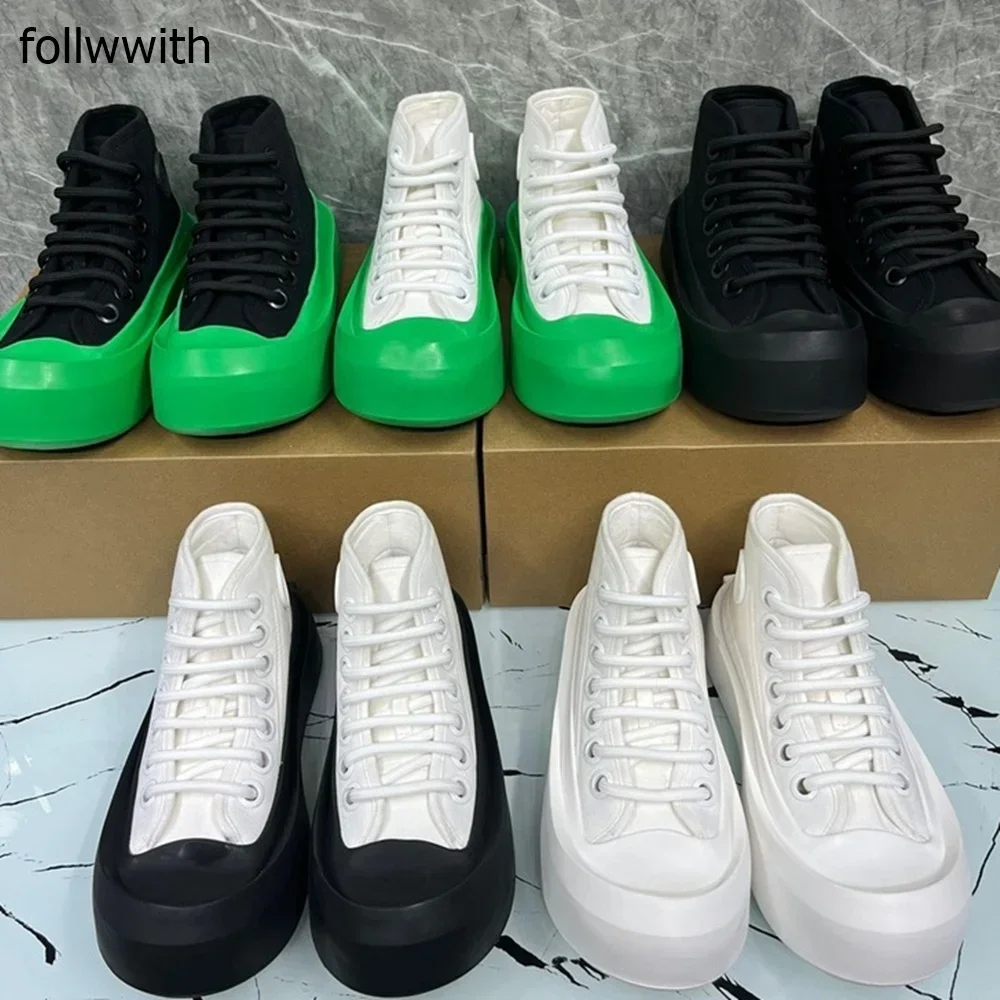 男性と女性のためのキャンバススニーカー,さまざまな色,高さを高めるカジュアルシューズ,丸いつま先,ファッショナブル,カップル,春,秋,新しい,2024