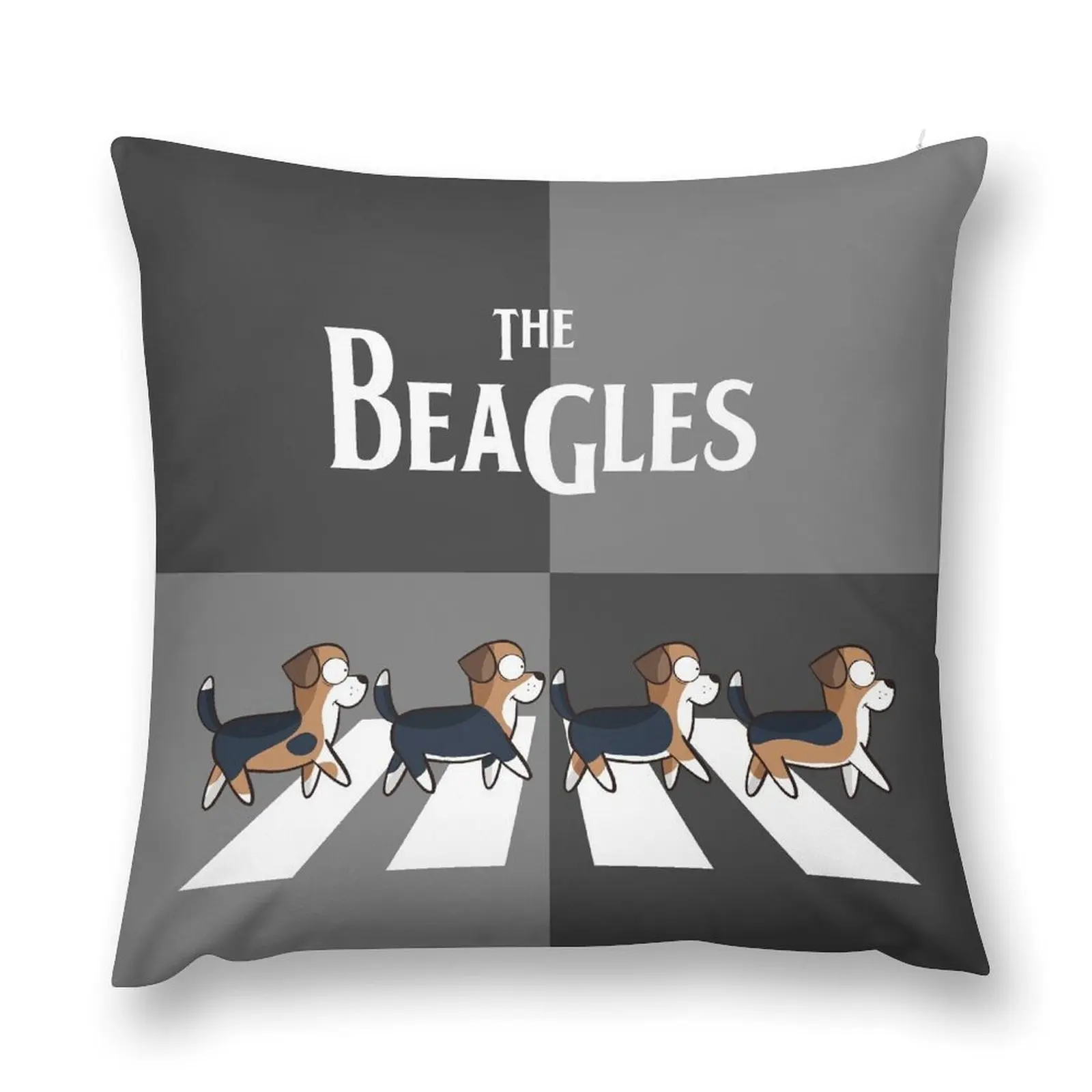 The Beagles Throw Pillow Decorative Cushion Cover Custom Cushion pillows decor home pillow