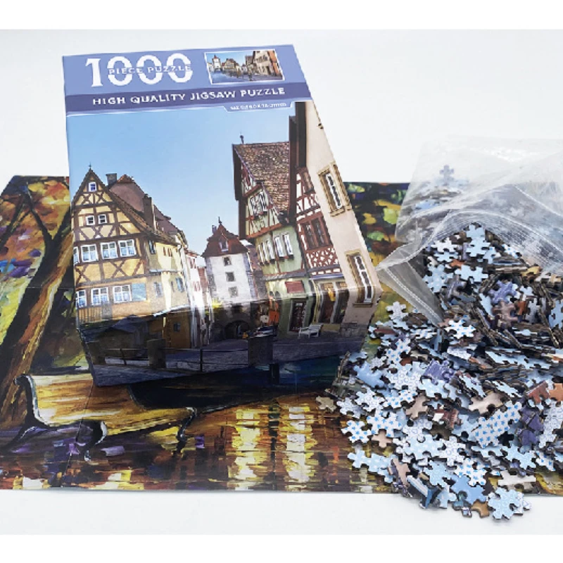 Mini Jigsaw Puzzle 1000 pezzi per adulti bambini girasole campo Puzzle giocattolo gioco di famiglia famoso mondo pittura a olio decorazione della casa