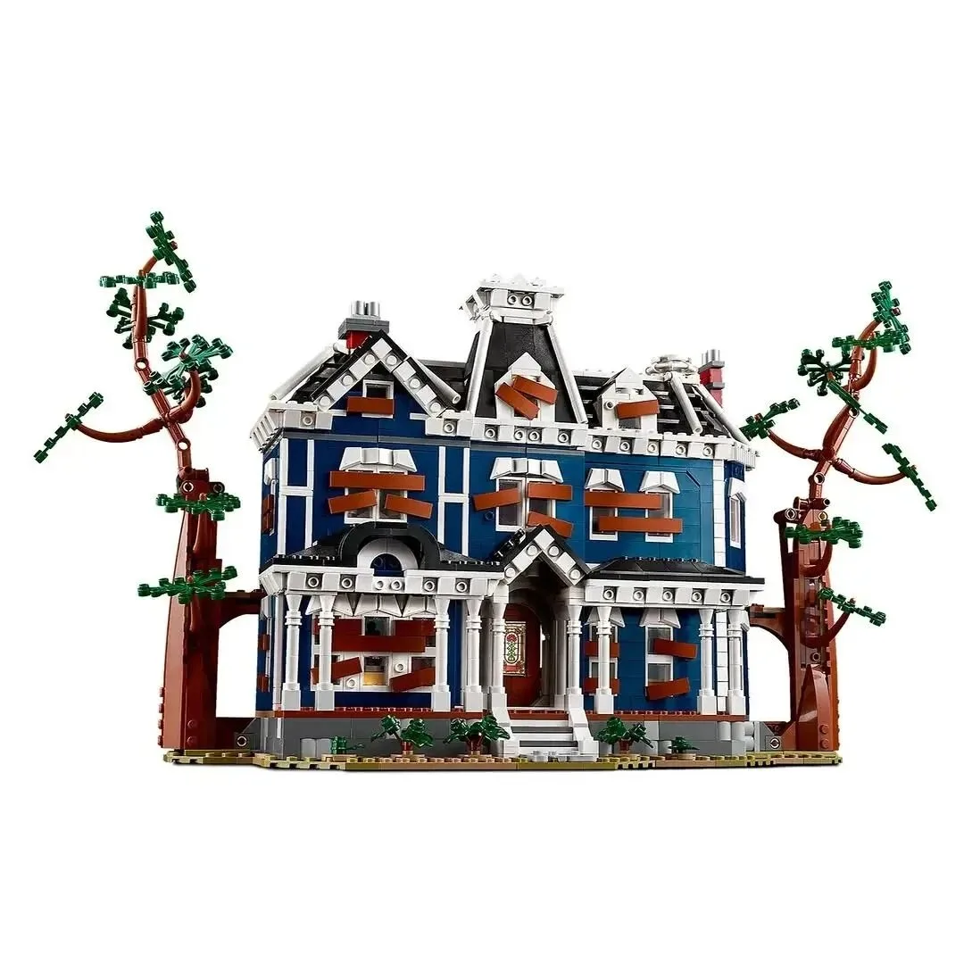2026 NIEUWE MOC Ideeën Science TV Serie Stranger Event Creel House Sets Stad Architectuur 11370 Bouwstenen Kid Speelgoed Gift - afbeelding 2