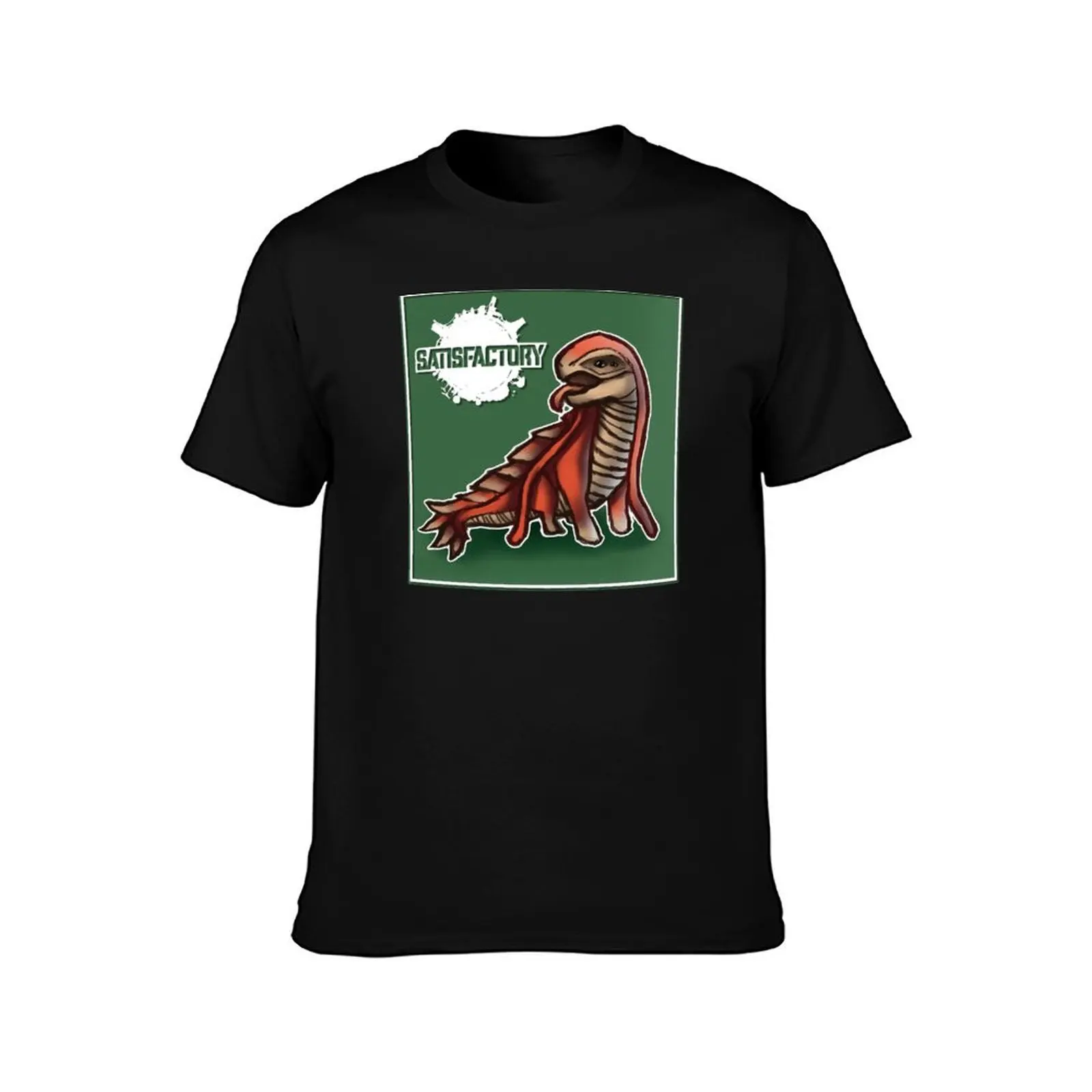 Satisfactory Lizard Doggo T-Shirt Sport Basic Moisture Wicking Tee T-Shirt
