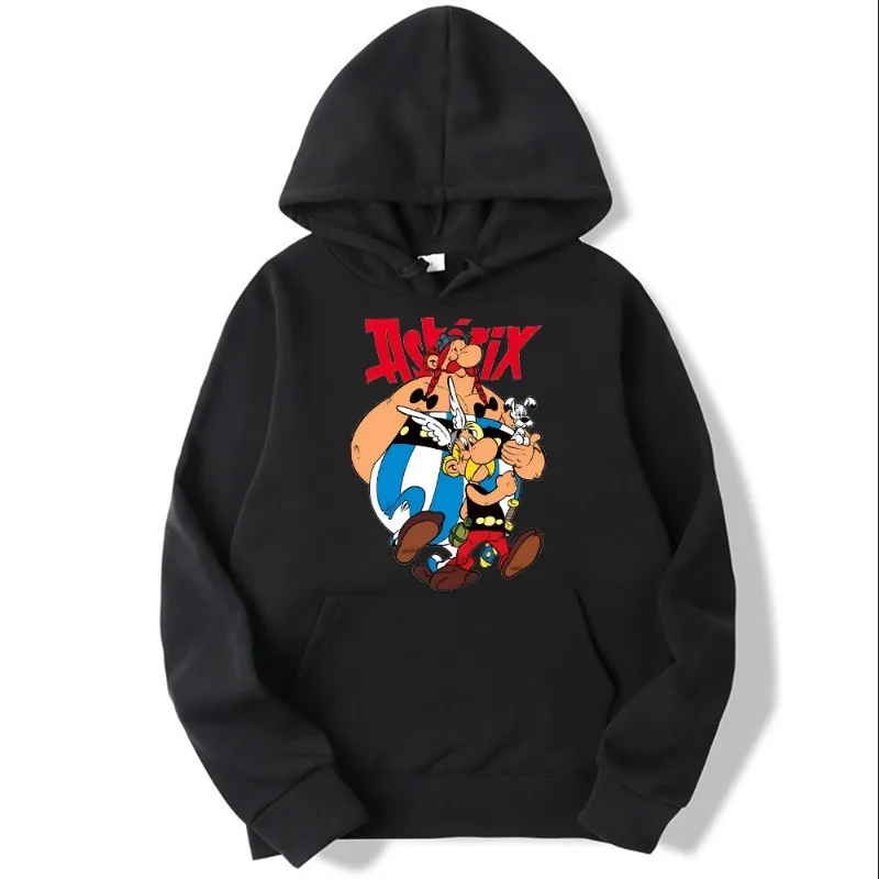 كنزات بأغطية رأس مضحكة للرجال والنساء ، طباعة كرتونية ، ملابس خارجية غير رسمية ، بلوزات علوية ، بلوزات وملابس