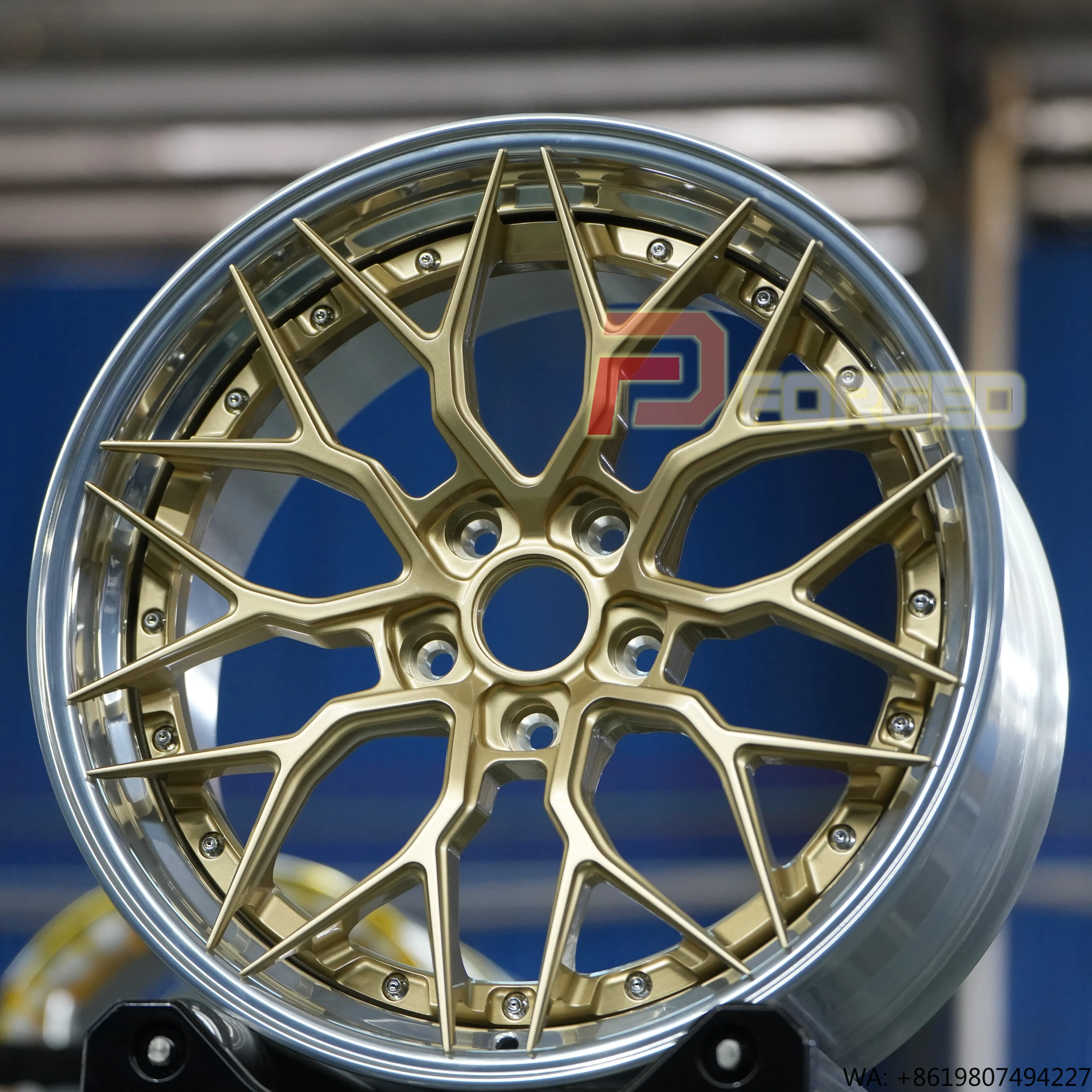 

Custom 2-piece Forged Wheels Spot 19*8.5J/19*9.5J ET30/35 5*120 for X3M X5M M2 M3 M4 X4M F34 E60 F80 F82 F83 E46 F25