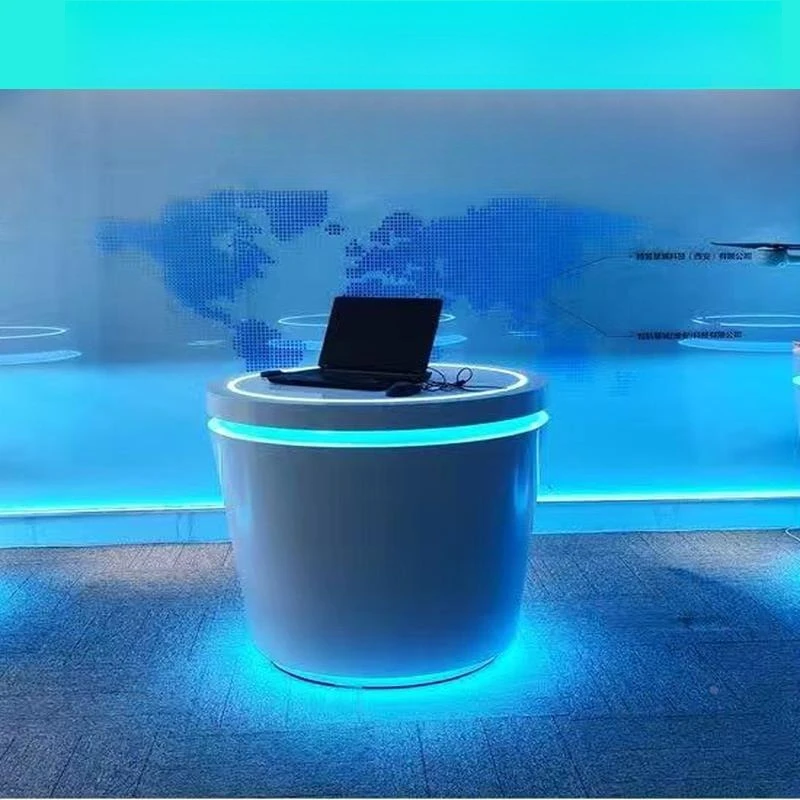 

Витрина-стенд, Интеллектуальный демонстрационный шкаф-робот, Круглый островной шкаф