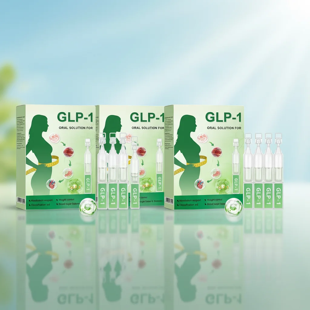 

3 компл. Glp-1 ротовое решение для снижения веса, поддержка управления весом