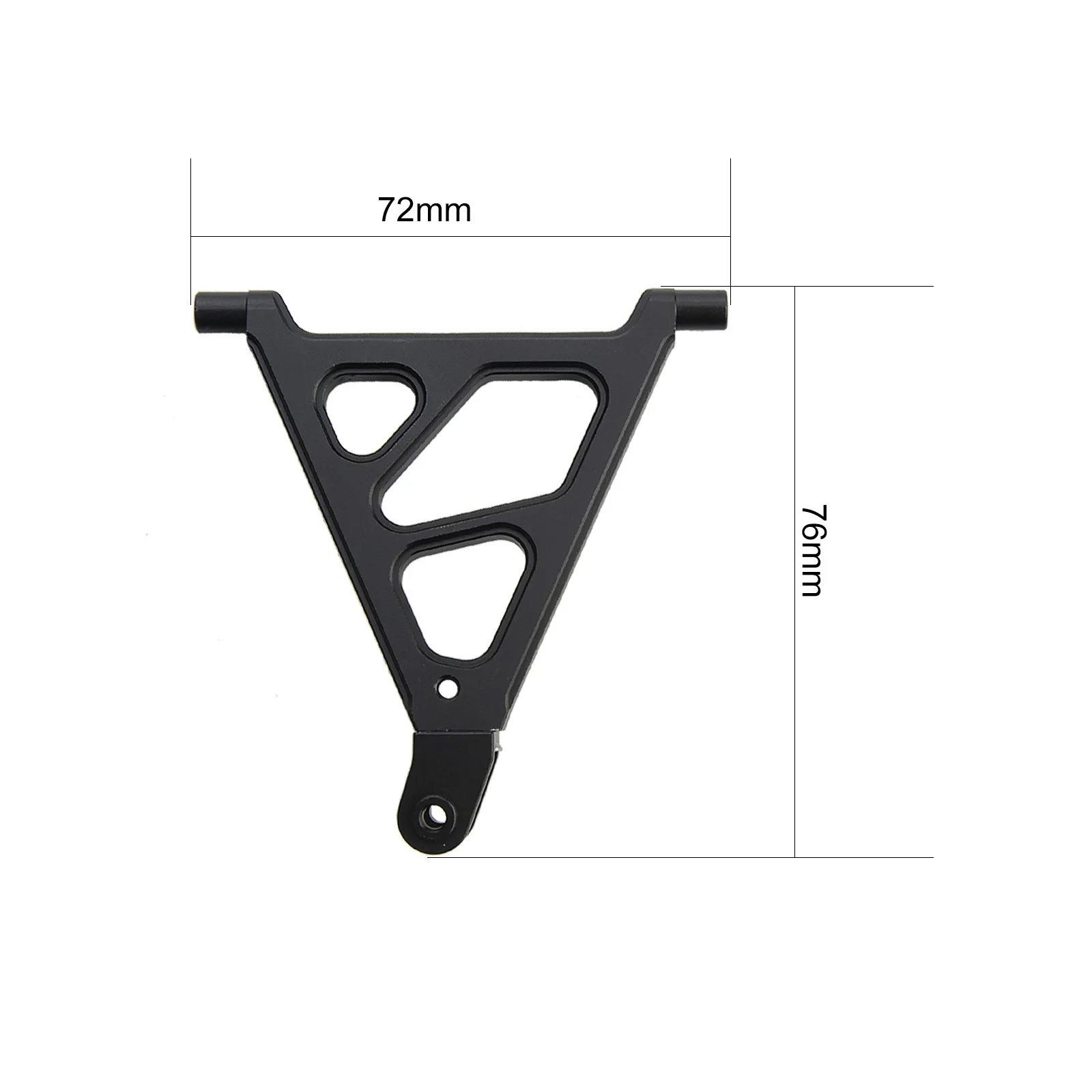 CW-01 Aluminum Front Lower Arms Set for  Tamiya RC Car CW01 Lunch Box Grasshopper Hornet Chassis Upgrades Parts