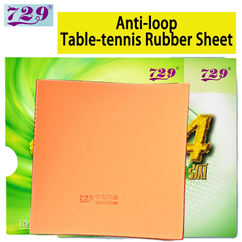 Friendship 729 804 Table-tennis Rubber Sheet Anti-loop H40/42 T2.0 Defensive Pimples in With Sponge for Professional Athletes