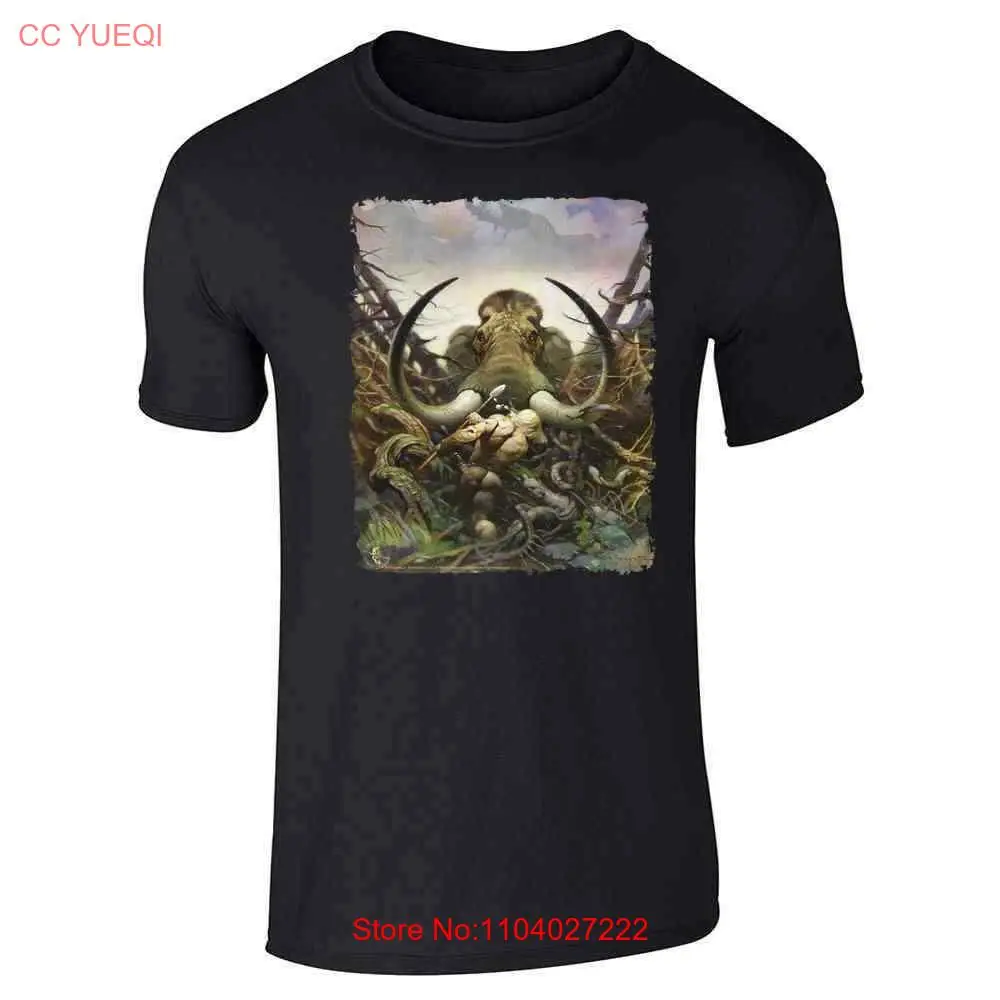 The Mammoth by Frank Frazetta Art Unisex Tee