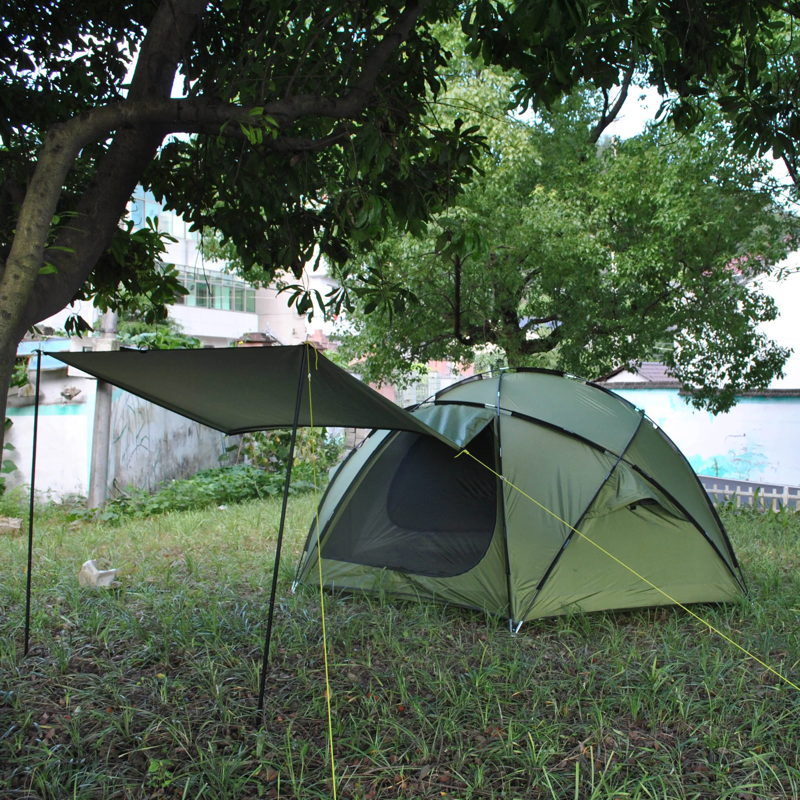 

CZX-632 Army Green 6 person Crustal tent,6~8 person Eggshell tent,6~8 person block tent,6~8 Person Family Crustal tent,ball tent