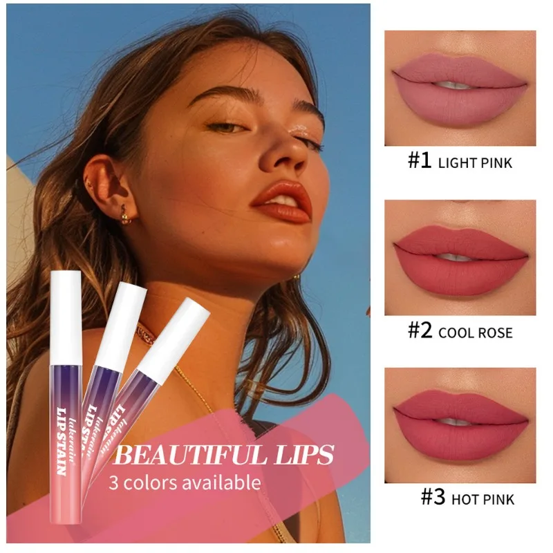 Metallic Tear-Off Lip Stain Matte Tattoo Dyed Lip Tint Peel-Off Liquid Lips Waterproof Lasting No Fading Lips Gloss Cosmetics