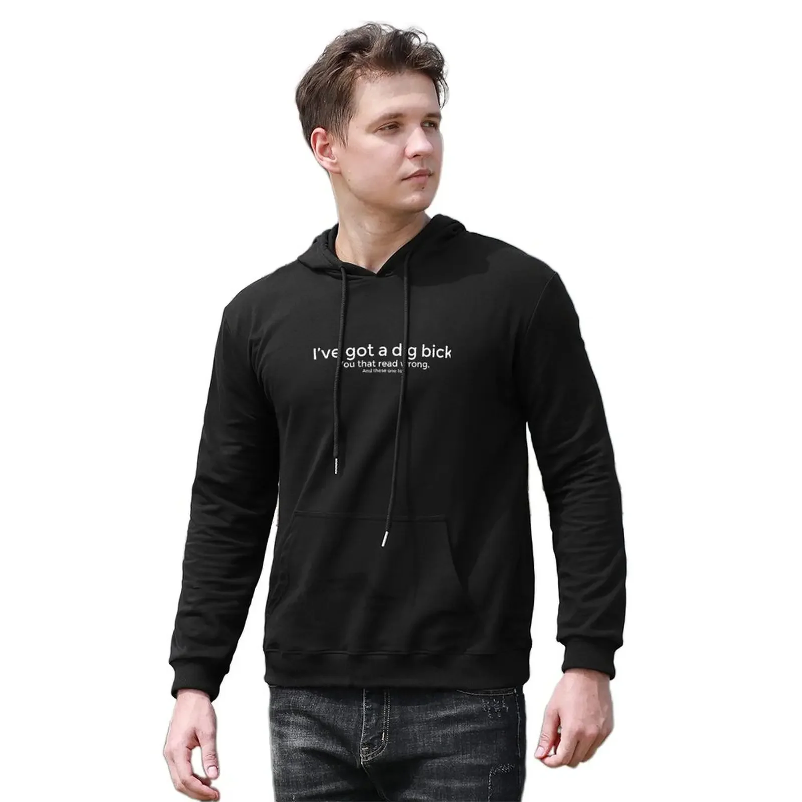 Ik heb een graaf bick-T-shirt. Design in beperkte oplage! Pullover Hoodie herenkleding blouse hoodie grafisch