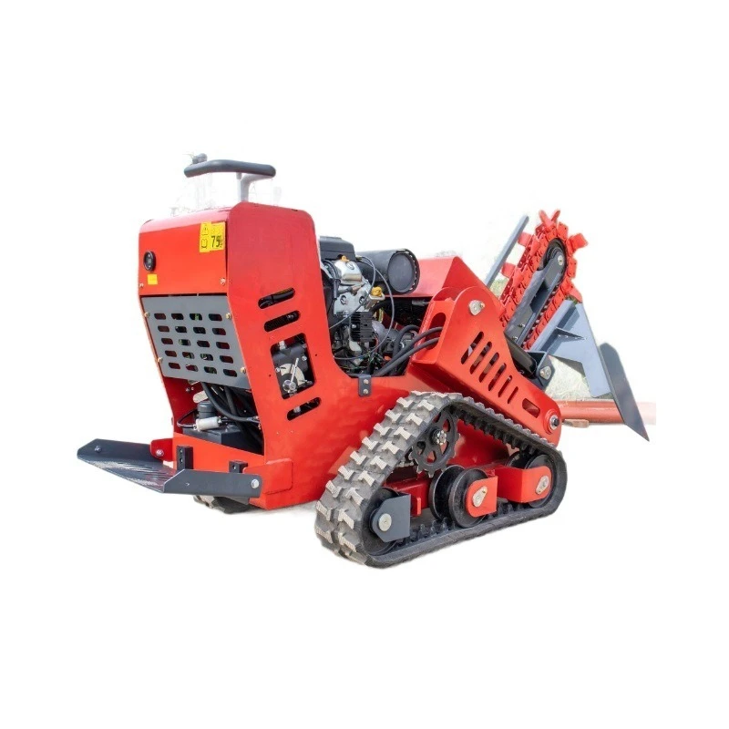 Factory Direct Supply Multifunctional Chain Crawler Trencher, Pipeline & Cable Slotting Equipment Adaptable To Hard Ground