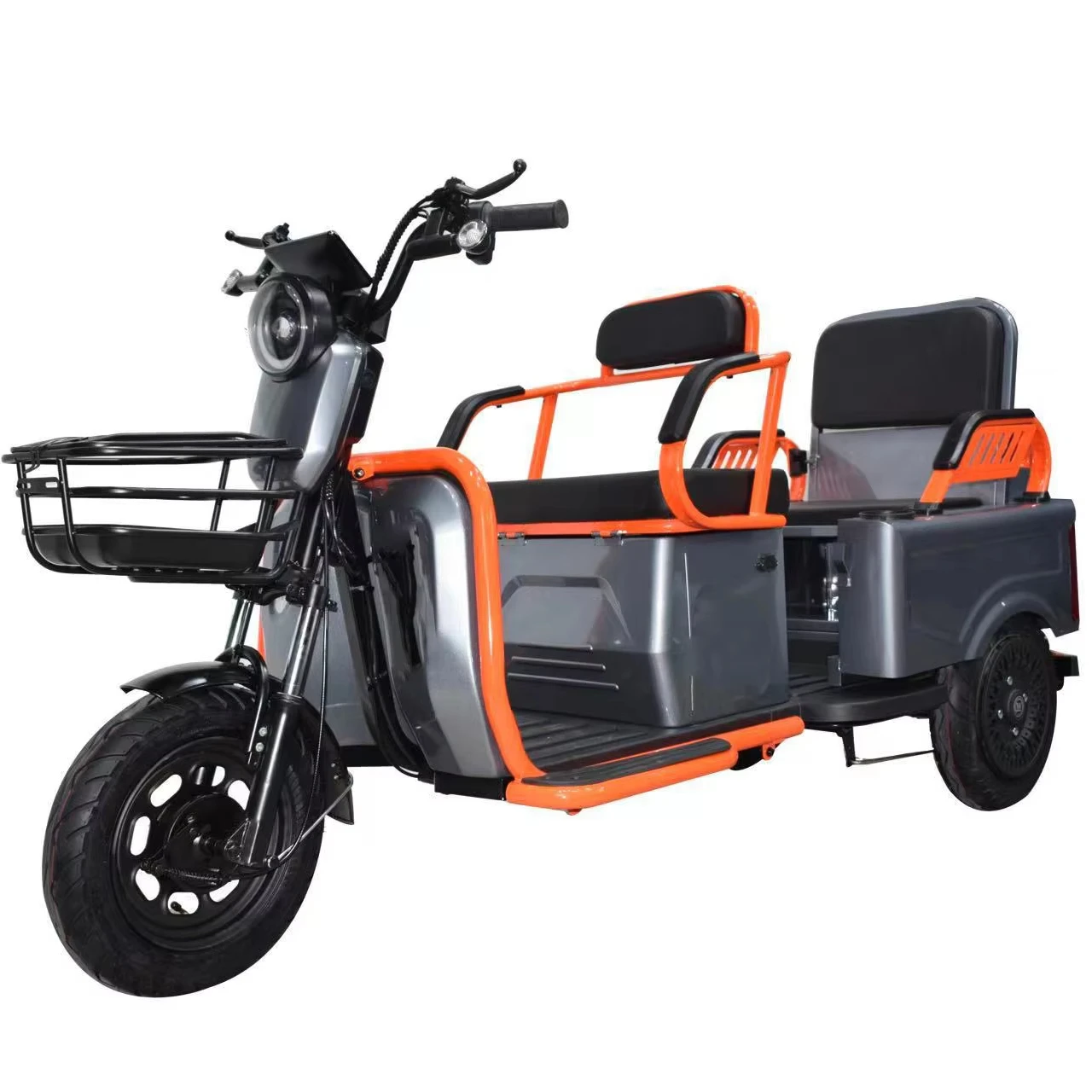 

Factory Direct Sale New Design Electric Adult Tricycle With Central Motor Integrated Battery 3 Wheels