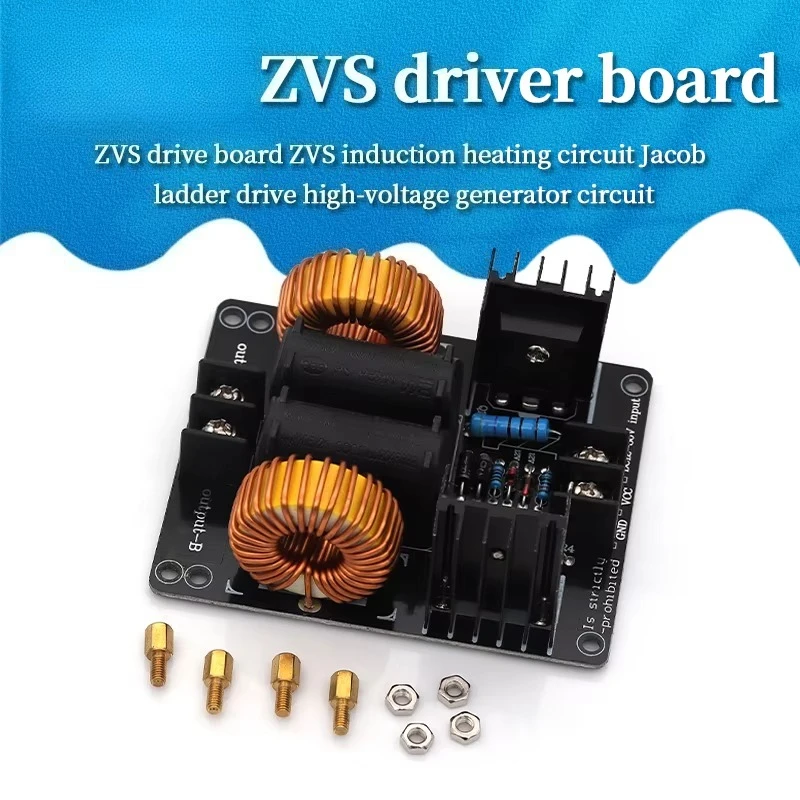 1000W High Power ZVS Low Voltage Induction Heating Module 20A Flyback Driver High Frequency Heater Board