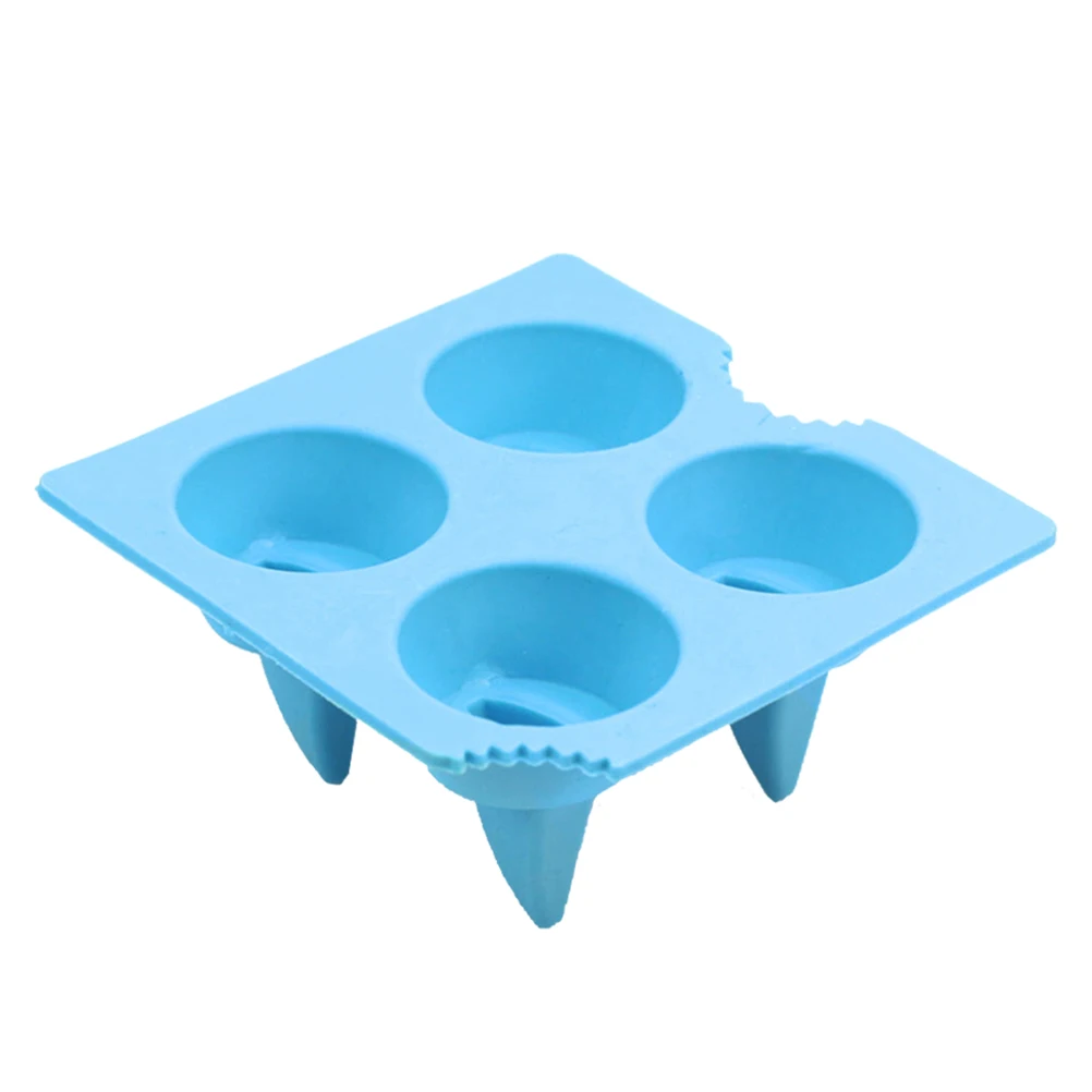 

1pc Ice Making Mold Shark Fin Ice Tray Premium Silicone Ice Cube Maker Ice Grid For Restaurant Cafe Ice Tools Kitchen
