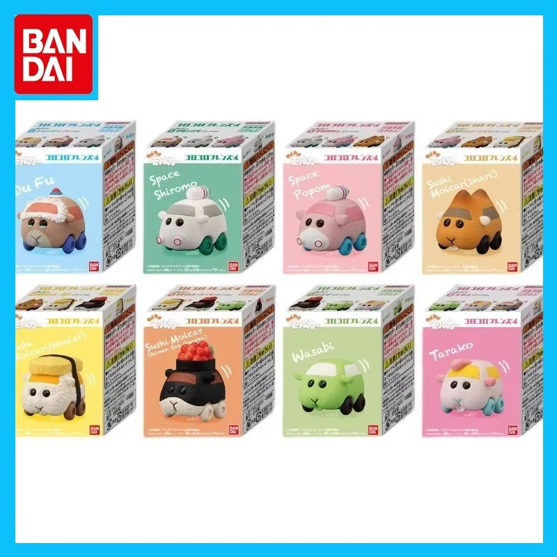 

Bandai Original PUI PUI Anime Figure Good Friends Series 4 Moka Sushi Refrigerator Magnet Re Toys for Boys Girls Kids Gift