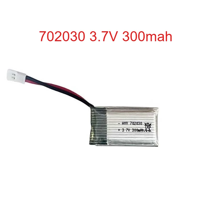 

702030 3.7v 300mah Drone Battery Set for Syma X11 E55 Fq777 Fq17w F180 U816 U816a U830 H107 S39-1 Hd-1306 RC Drone UAV Battery