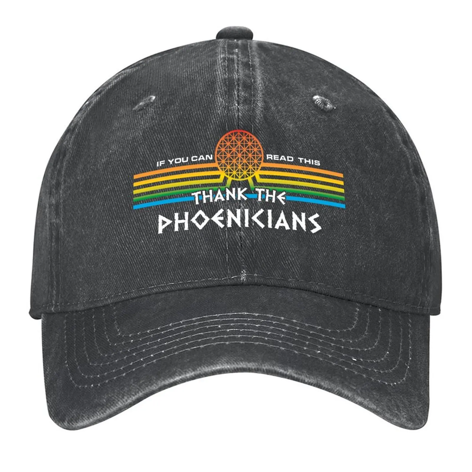 

If you can read this, Thank the Phoenicians Baseball Cap funny hat luxury caps hiking hat Thermal Visor Baseball Men Women's