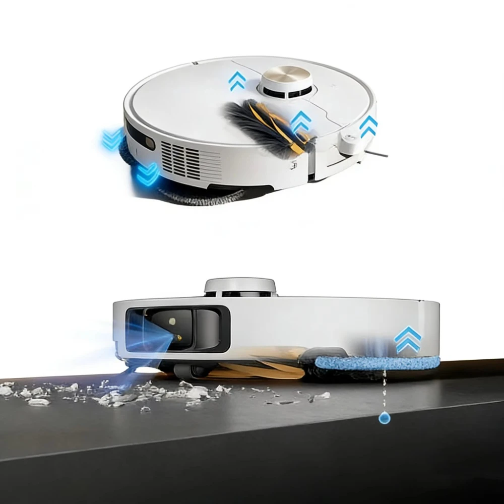 Picture 5: Space Saving Compact Dreame Robot Vacuum Cleaner for Pressurized Mopping